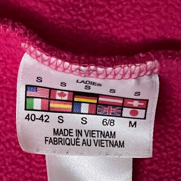 Spyder Women’s Core Sweater Pink Full-Zip Jacket – Size S - Picture 5 of 10